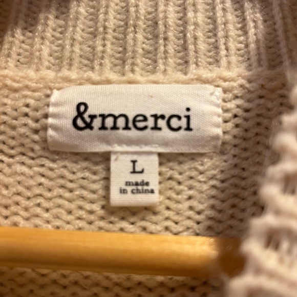 &Merci Striped Sweater green and cream - Picture 5 of 8